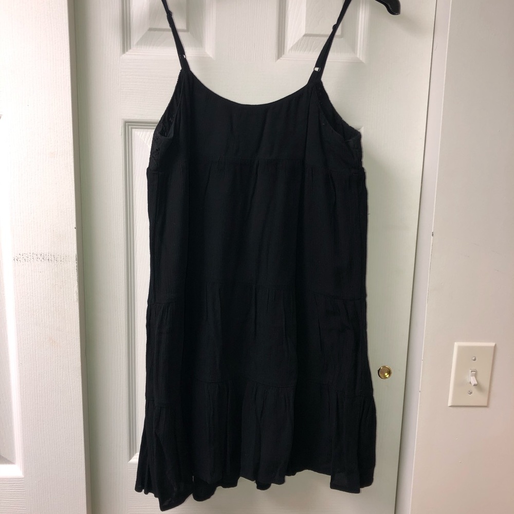 Black mossimo sundress. With adjustable straps.